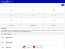 Tablet Screenshot of beautysolutionsbyjacko.com
